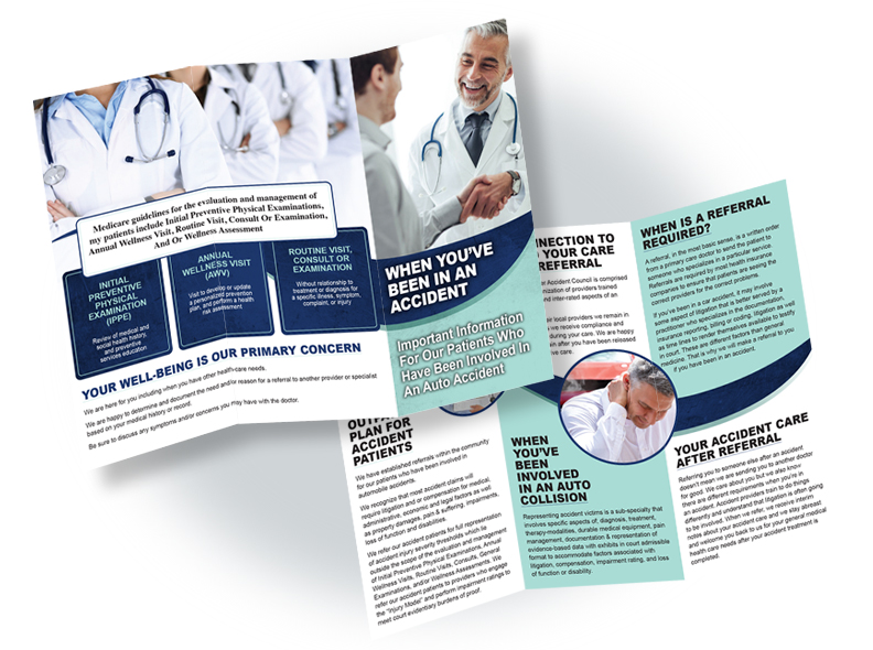 MD Referral Program Tri-Fold Brochure